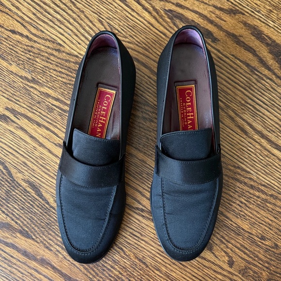 Cole Haan Evening Men’s 7D Black Slip-On Loafers - Picture 2 of 7